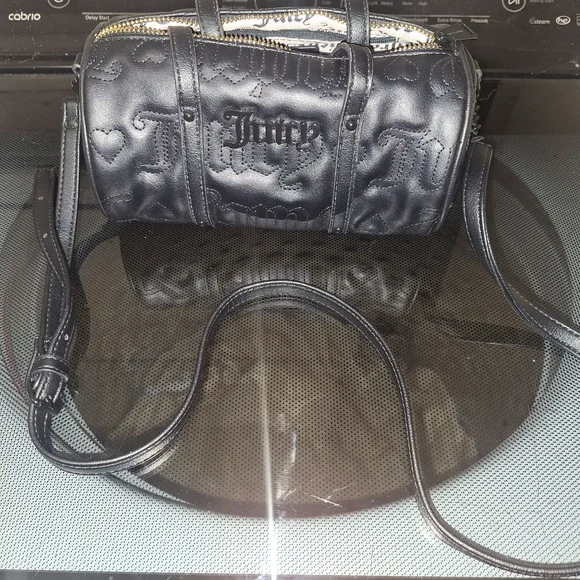 Juicy Couture Black Mini Barrel Bag - Picture 5 of 7